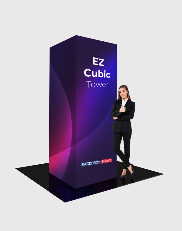 Expositor de telas EZ Cubic Tower