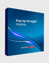Portable Straight Fabric Pop-Up Wall