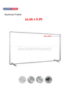 Exhibidor de caja de luz LED de tela sin marco SEG - 5 m de ancho x 2,5 m de alto