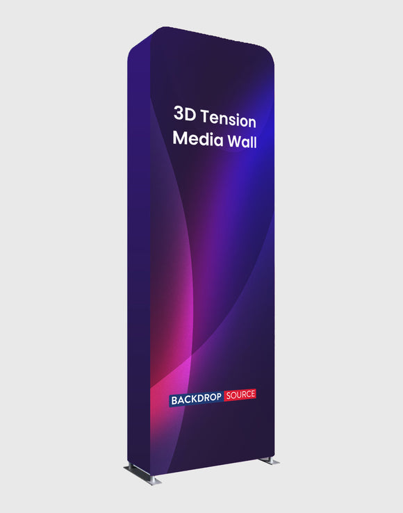 Muro de medios de tensión 3D