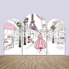 Paris City Themed Party Backdrop Media Sets for Birthday / Events/ Weddings - Backdropsource