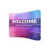 Church Welcome Banners Curved Tension Media Wall - Backdropsource