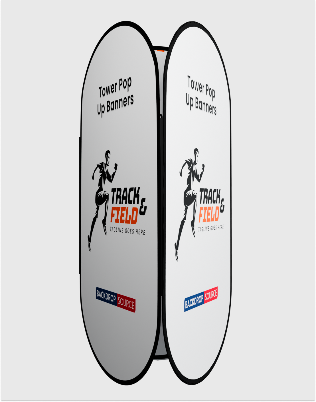 Banners emergentes de torre