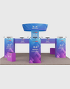 Modular Booth Kits 20ft x 20ft - Model 9