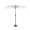 Sombrillas de patio inclinables (estructura de hierro) – 2,6 m x 2,6 m