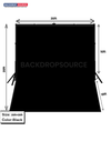 Fondo blanco/negro de 20' de ancho x 20' de alto con soporte