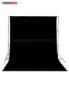 Fondo blanco/negro de 20' de ancho x 20' de alto con soporte