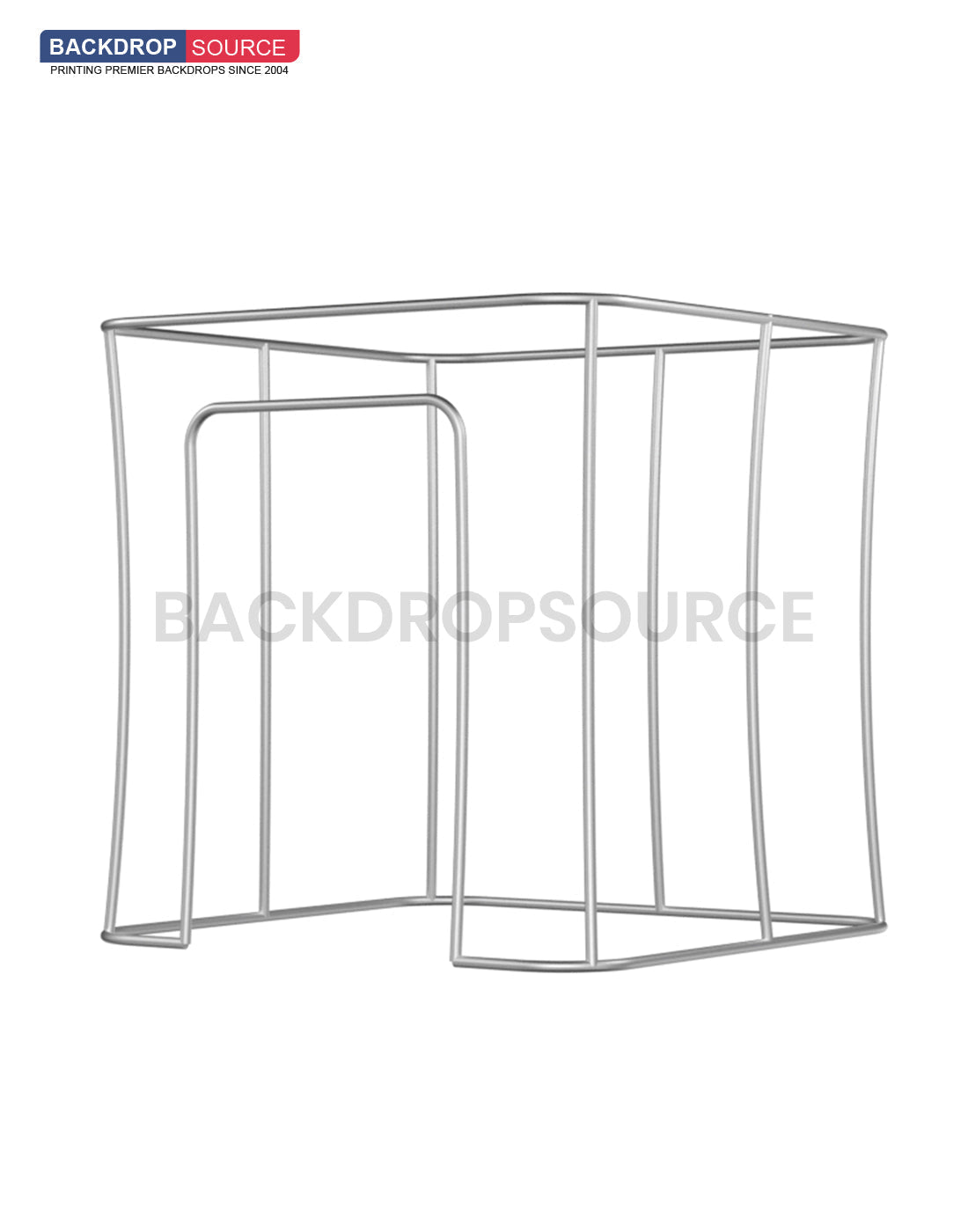Carpa Cubo - Fotomatón con entrada semiabierta