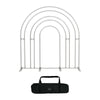 Multi-Tier Fabric Event Arch Display