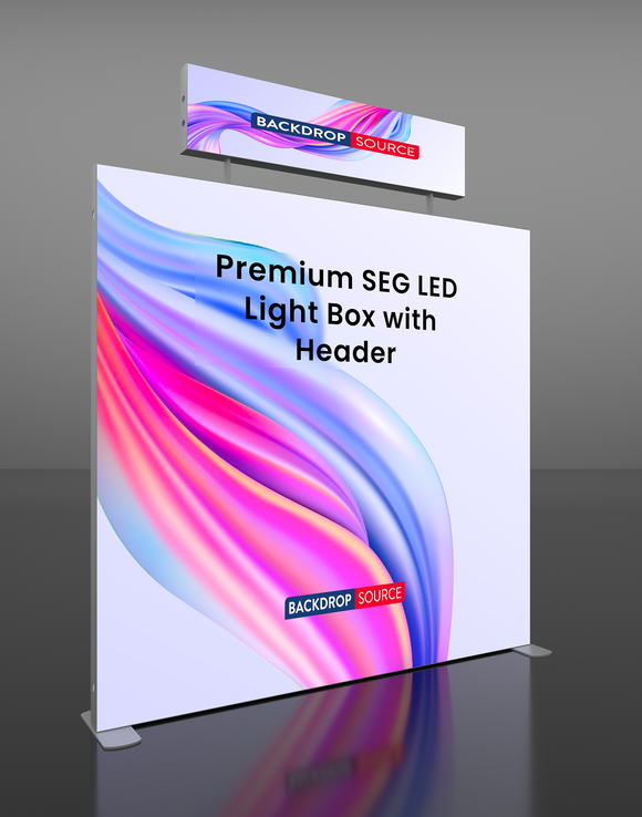 Caja de luz LED SEG Premium con cabezal