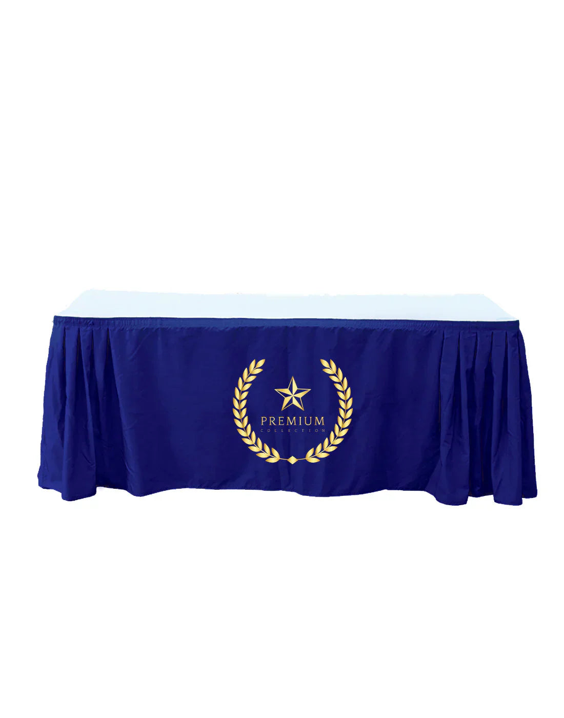 Faldas de mesa personalizadas sin cubierta