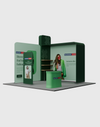Portable Exhibit Display 10ft x 10ft - Model 19