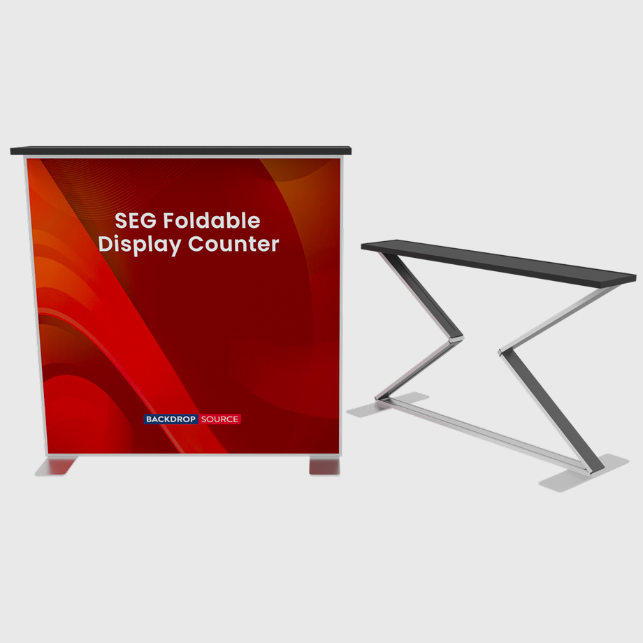 Mostrador de exhibición plegable SEG