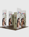 Expositor de tela magnética - Modelo 4 (3 x 3 m)