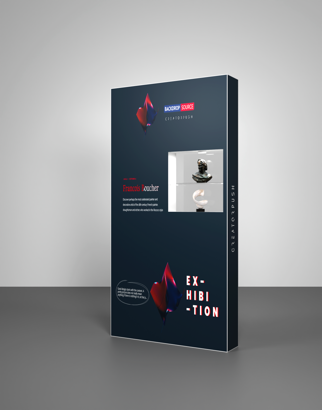 SEG Popup - Vitrina interior con anillo LED empotrado