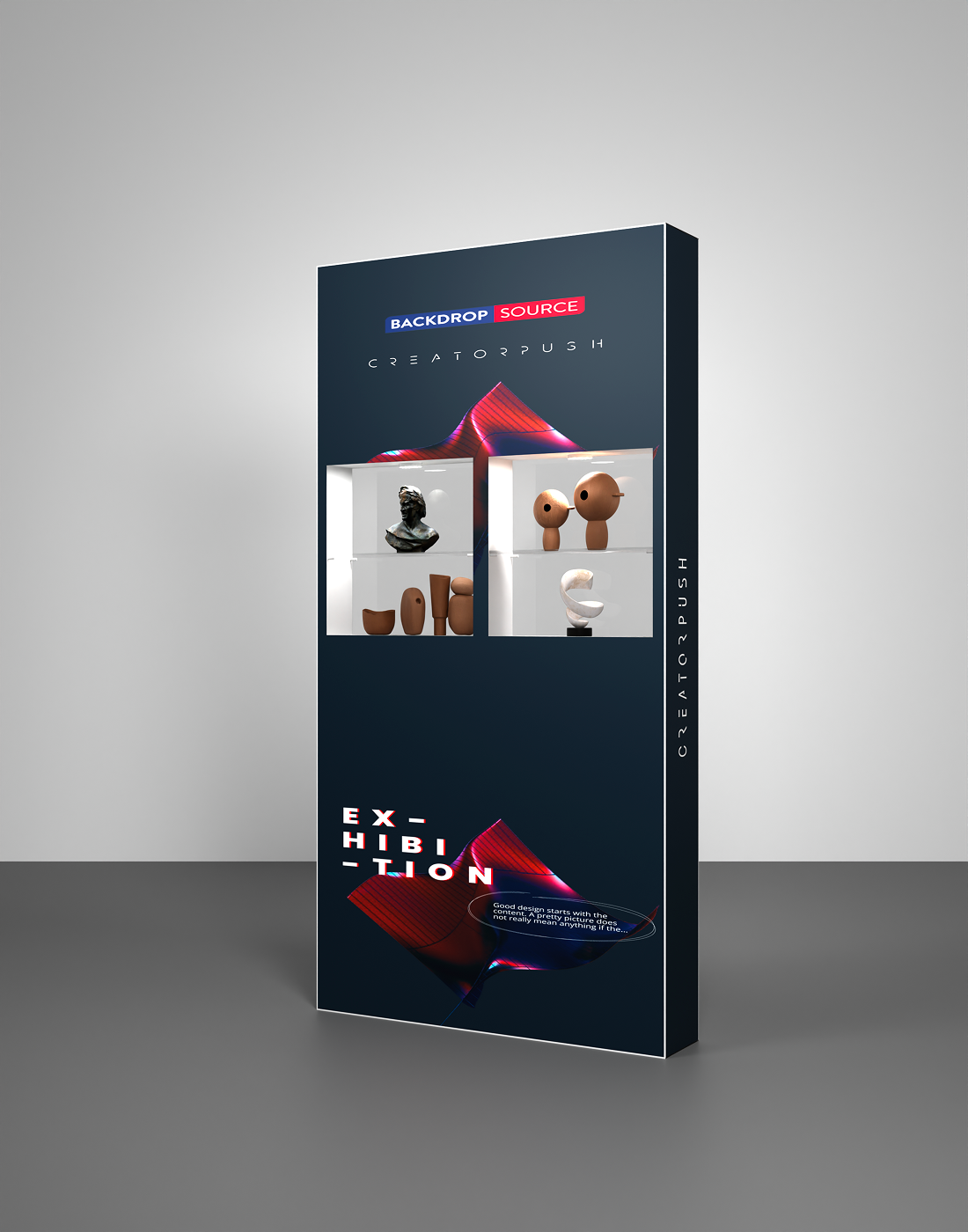 SEG Popup - Vitrina interior con anillo LED empotrado