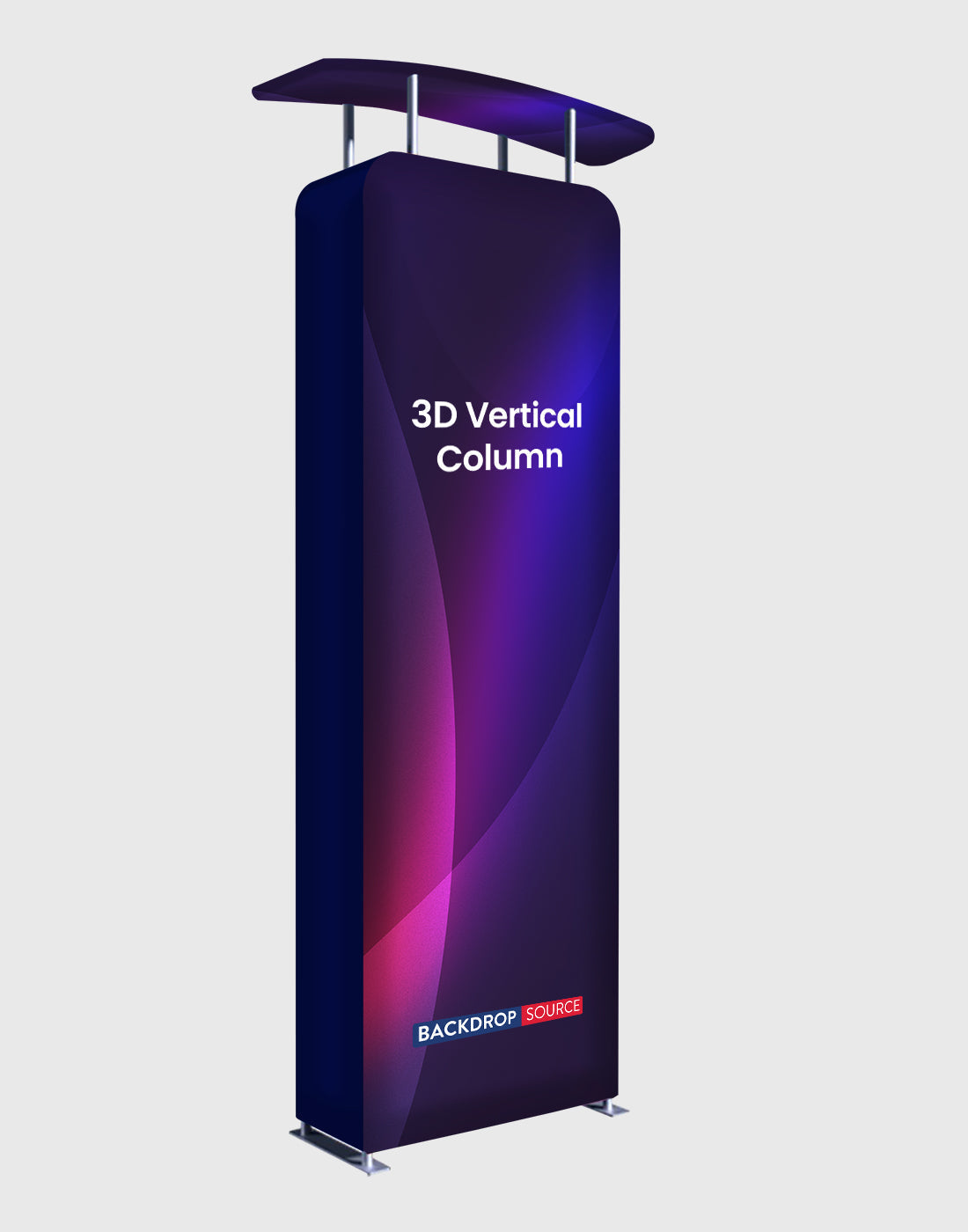 Columna vertical 3D con encabezado