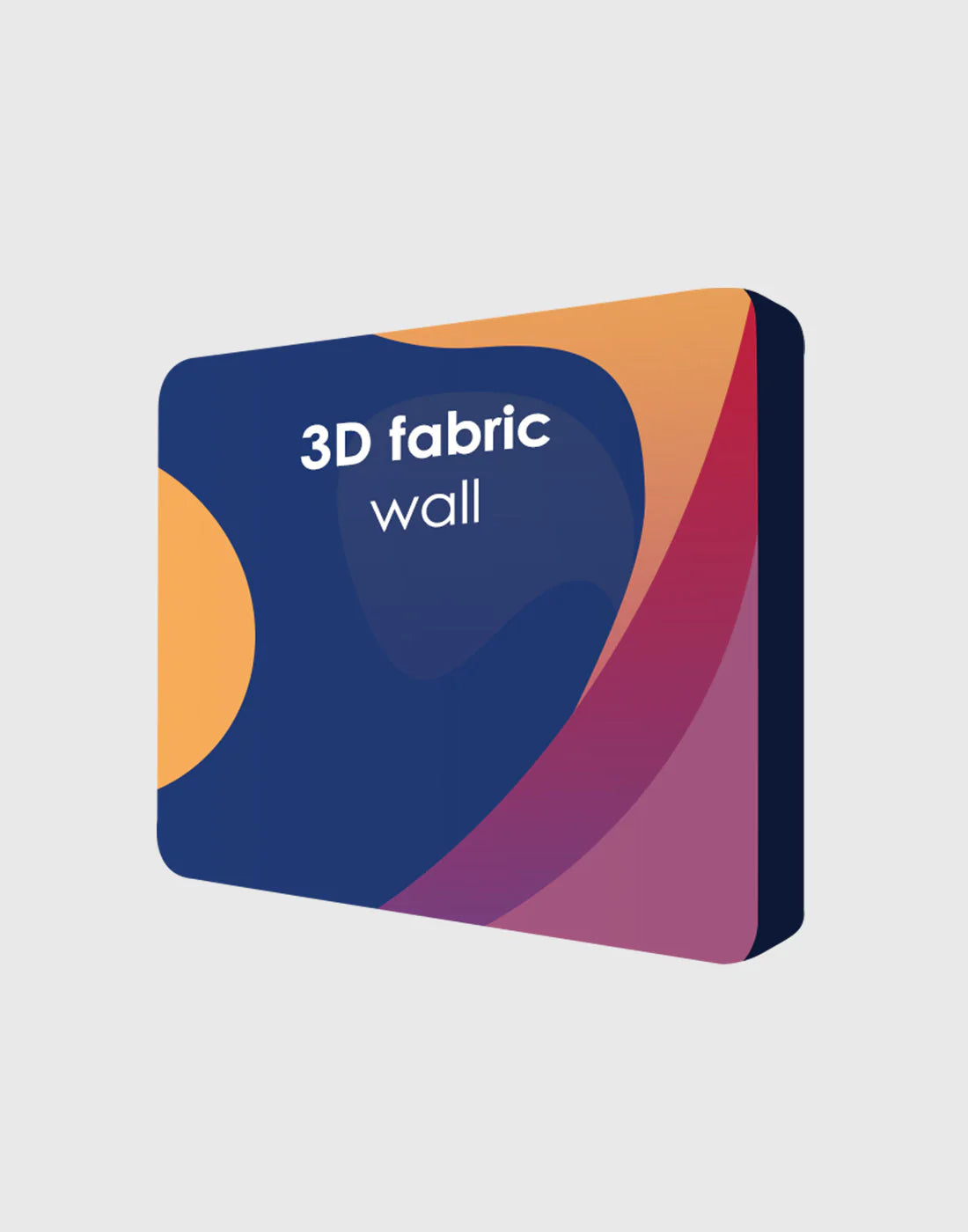 3D Wall Box Fabric Exhibition Display