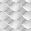 White Geometric Twisted Ribbon Background - Backdropsource