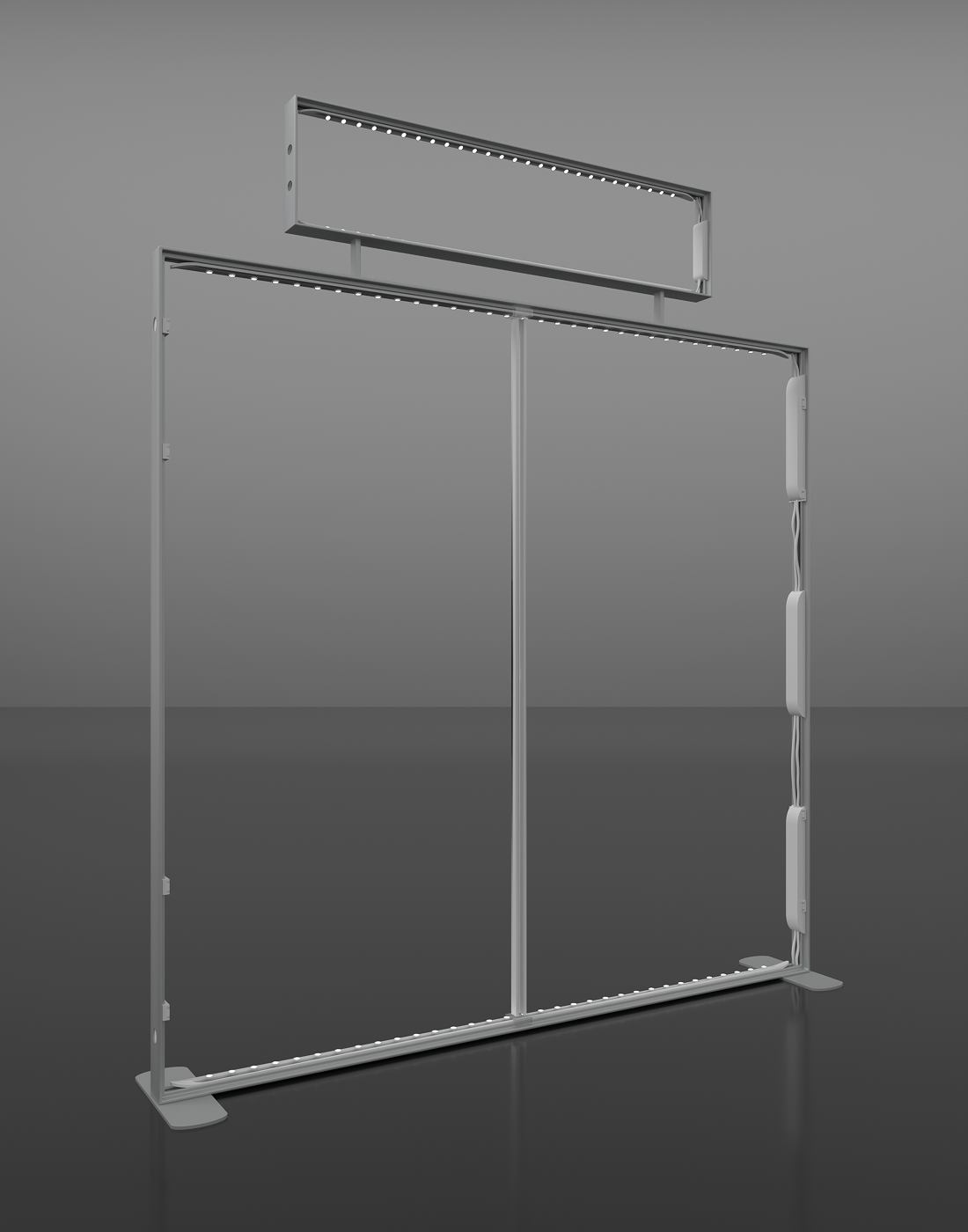 Caja de luz LED SEG Premium con cabezal