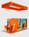 Portable Exhibit Display 10ft x 20ft - Model 13