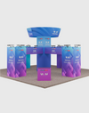 Modular Booth Kits 20ft x 20ft - Model 9