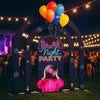 Multi-Tier Fabric Event Arch Display