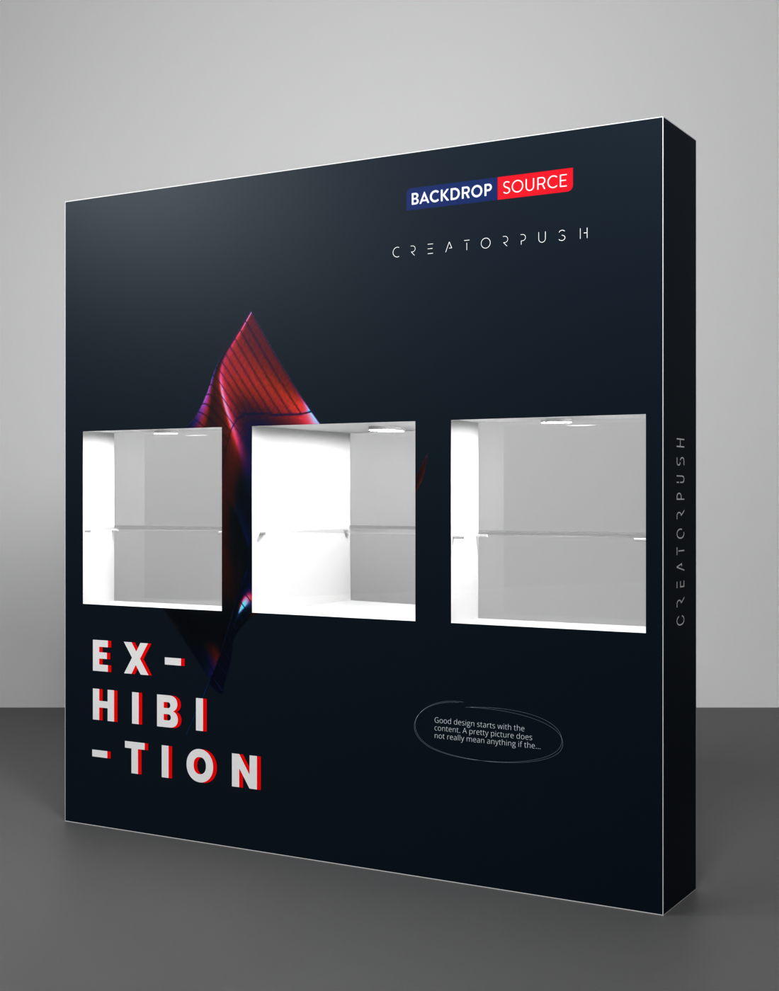 SEG Popup - Vitrina interior con anillo LED empotrado