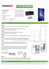 Exhibidor de caja de luz LED de tela sin marco SEG - 4 pies de ancho x 6,5 pies de alto