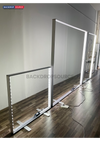 Exhibidor de caja de luz LED de tela sin marco SEG - 4 pies de ancho x 6,5 pies de alto