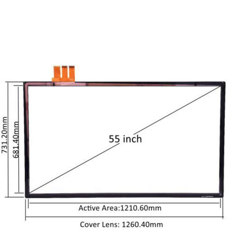 Televisor de pantalla táctil de 55''