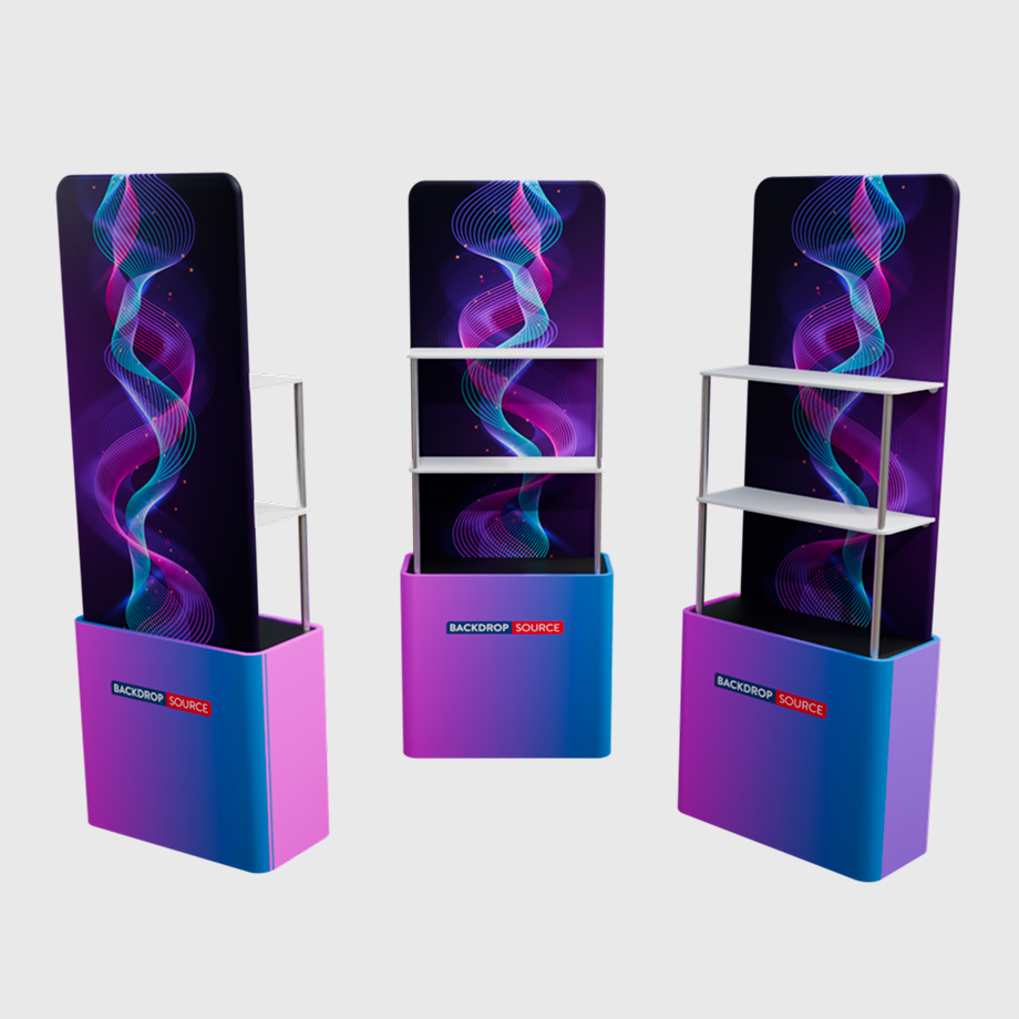 Exhibición de torre de marca de mesa