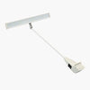 Kit de stand Ultimate de 10 x 10 con pared trasera, paredes laterales, mostrador e iluminación
