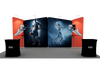 Portable Exhibit Display 20ft - Model 2 - Backdropsource