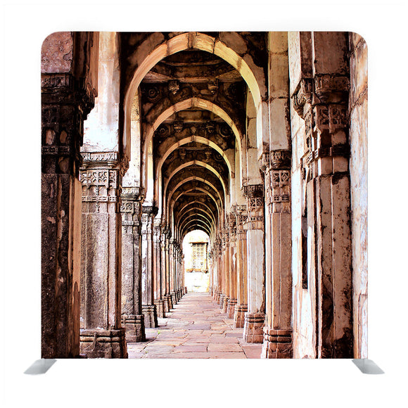 Amazing Cloister Architecture Media wall - Backdropsource
