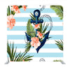 Anchor With Flowers Media Wall - Backdropsource