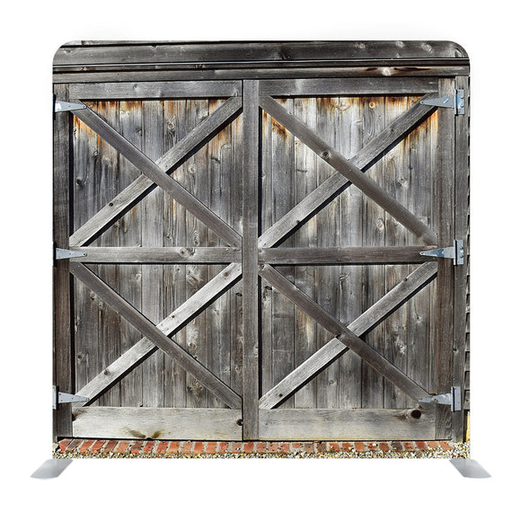 Barn Door Media wall - Backdropsource