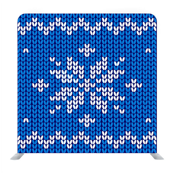 Beautiful Blue Light Bokeh Media Wall - Backdropsource