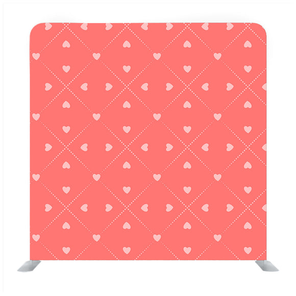 Beautiful  vector pattern with Pink hearts symbols Backdrop - Backdropsource