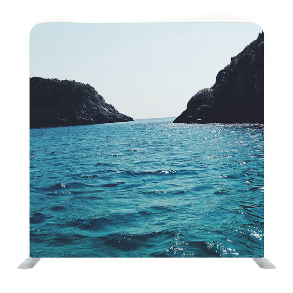 Beautiful View With Blue Sky And Clouds, Blue Sea On Surin Island Backdrop - Backdropsource