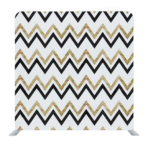 Black and Gold Zigzag chevron Backdrop - Backdropsource