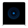 Blue Circle With Black Back Ground Backdrop - Backdropsource