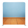 Blue Concrete Wall Media Wall - Backdropsource