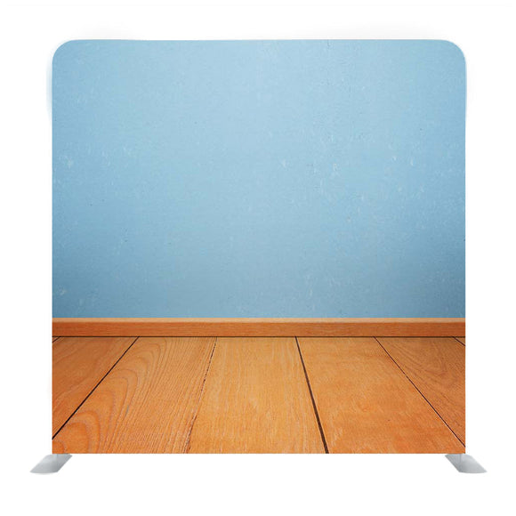 Blue Concrete Wall Media Wall - Backdropsource