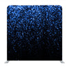 Blue Glitter With Black Background Media Wall - Backdropsource