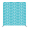 Blue With White Zig Zag Line Pattern Backdrop - Backdropsource