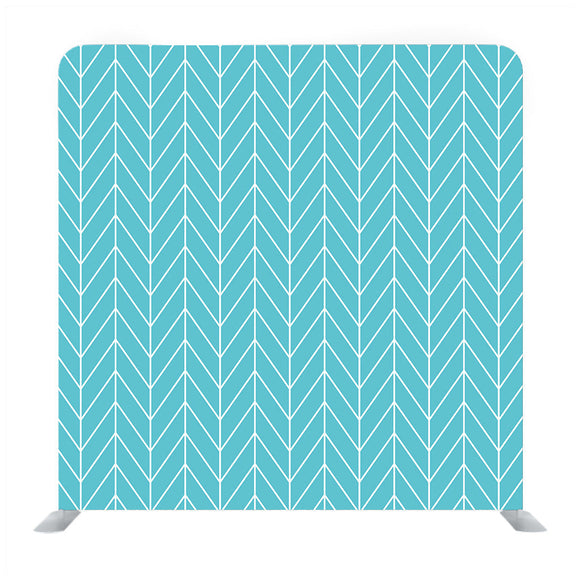 Blue With White Zig Zag Line Pattern Backdrop - Backdropsource