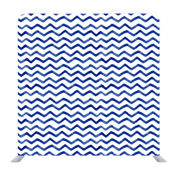 Blue watercolor zigzag pattern Background Backdrop - Backdropsource
