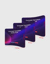 Curved Tension Fabric Portable Media Wall