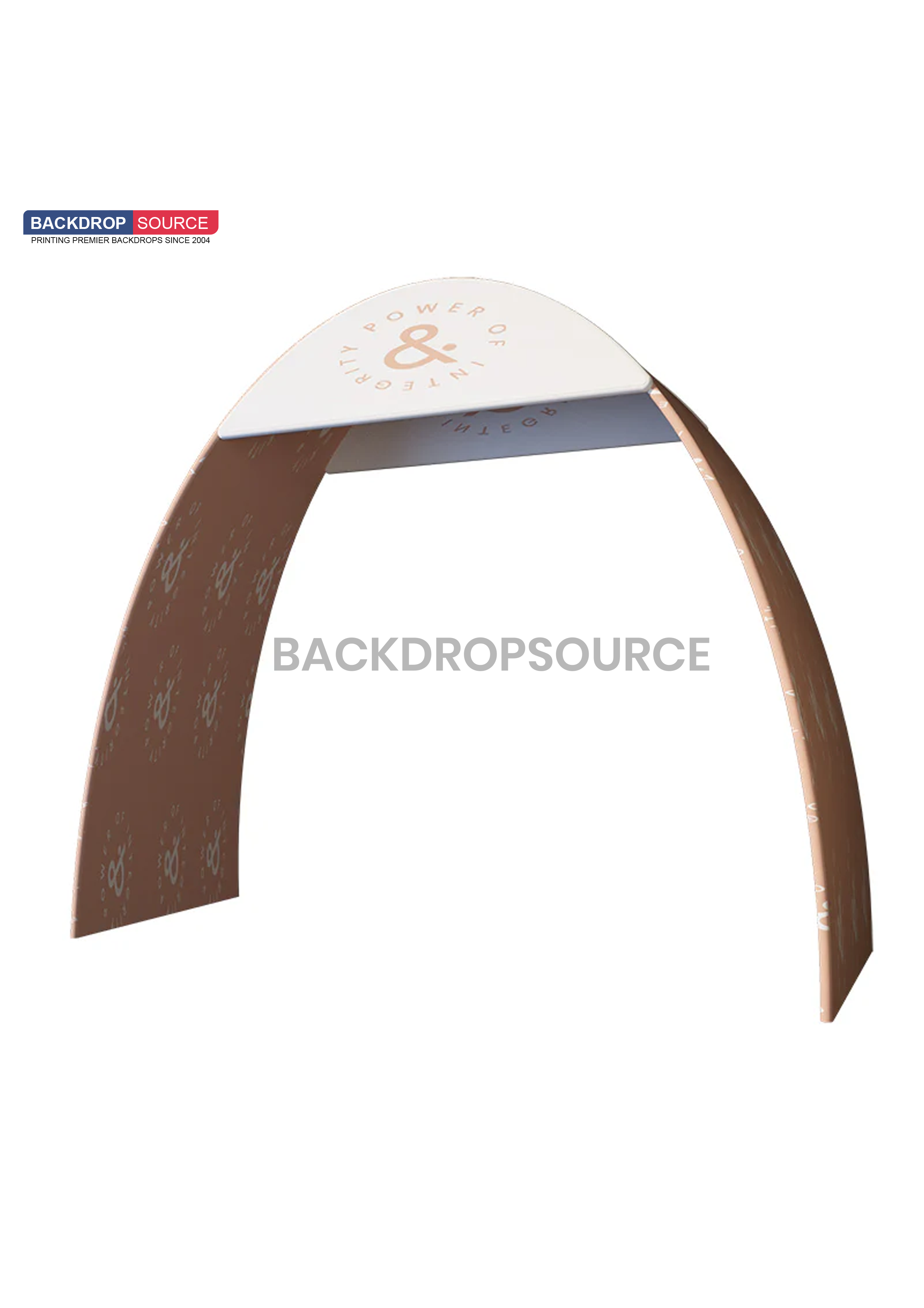 20ft C-Shaped Tension Fabric Arch Display